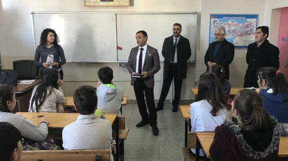 İlçe Milli Eğitim Müdürümüz Ahmet YILDIRIM Yaşar Musaoğlu İlkokulu ve Ortaokulunu Ziyaret Etti
