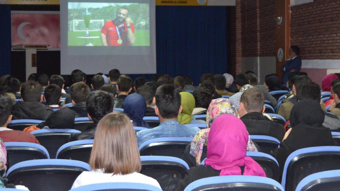 İlçe Milli Eğitim Müdürümüz Söğüt Anadolu İmam Hatip Lisesi Öğrencileri ile Buluştu