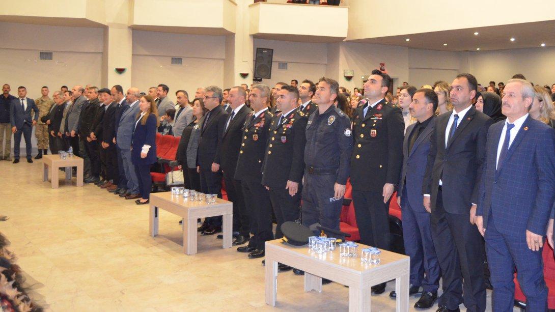 Cumhuriyetimizin Kurucusu Gazi Mustafa Kemal ATATÜRK Vefatının 81.Yılında Törenlerle Anıldı